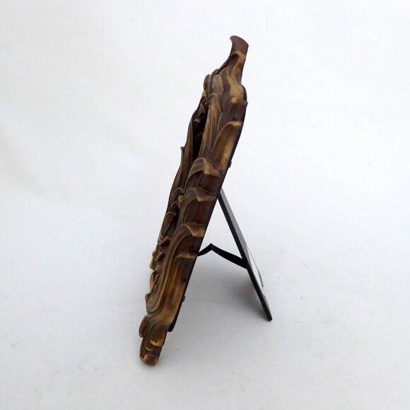 NEW 4” x 6” SICURA ITALIAN DESIGN ORNATE GOTHIC FLORAL EASEL BACK FRAME - Picture 7 of 10